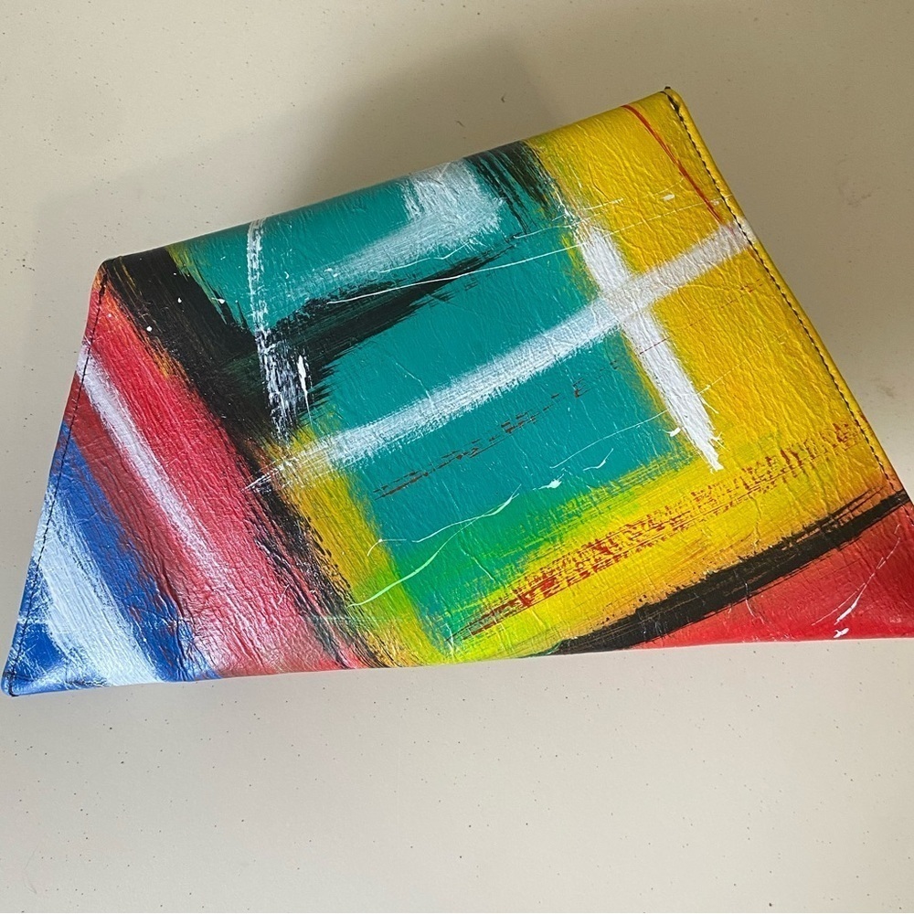 Colorful Abstract Clutch - Picture 3 of 4